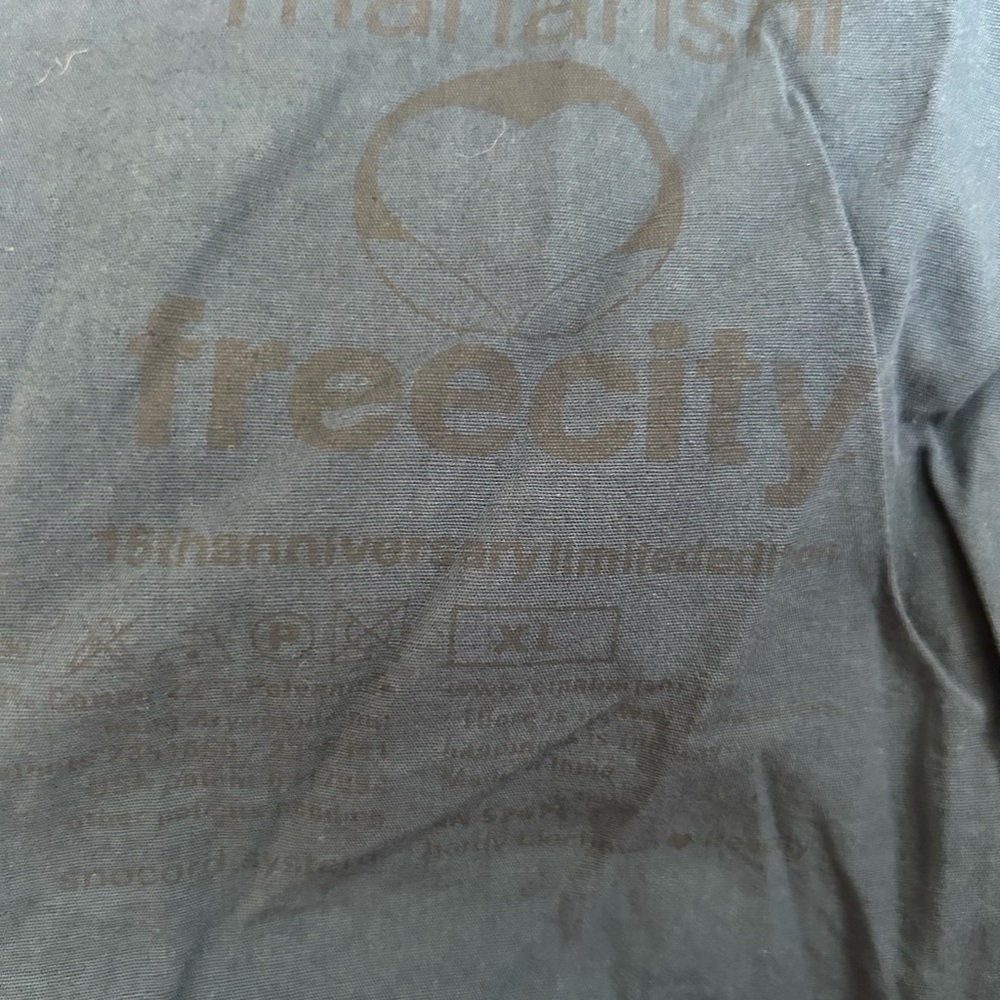 Freecity parachute pants- blue
